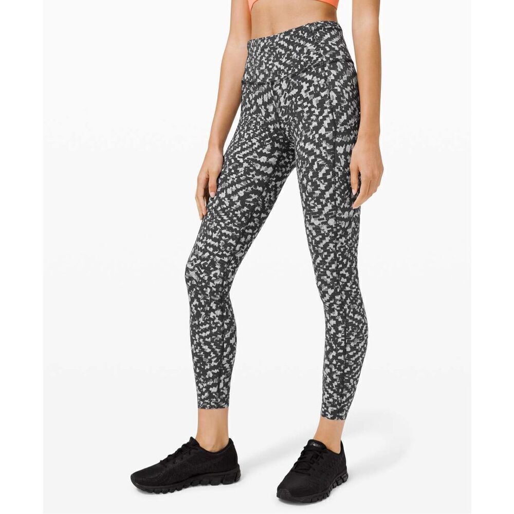 Womens Lululemon Fast & Free Tight II 25" *Non-Reflective